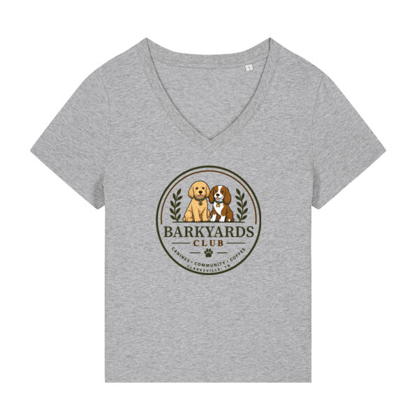 Barkyards Club - Women's Stella Isla V Neck Tee Thumbnail