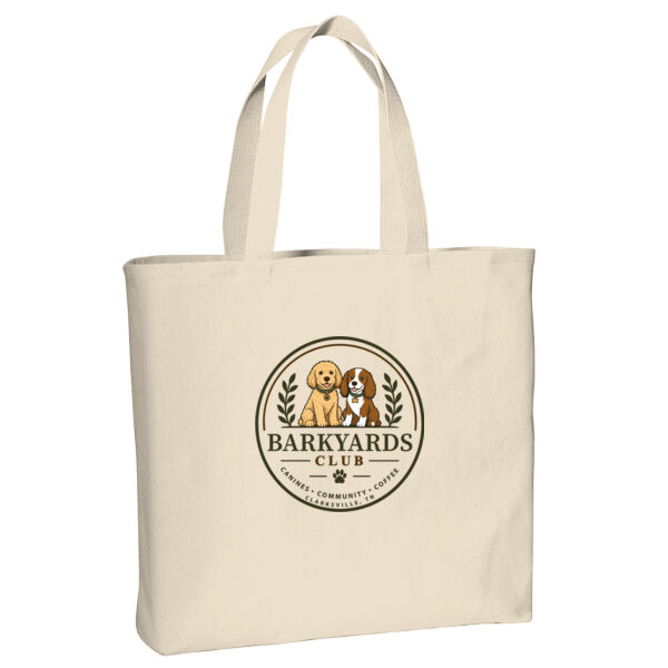 Barkyards Club - Ideal Twill Convention Tote Thumbnail